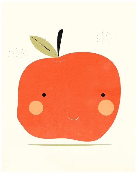 Яблоки арты