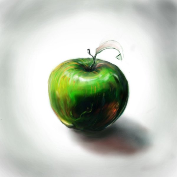 Стилизация яблока