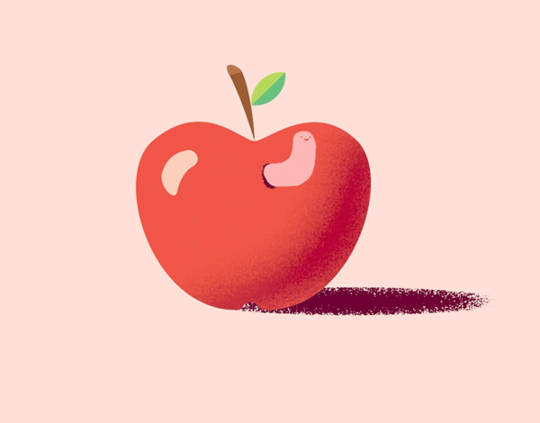 Яблоки арты