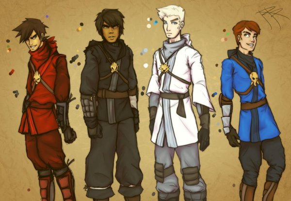 Ниндзяго Коул и Кай хуманизация