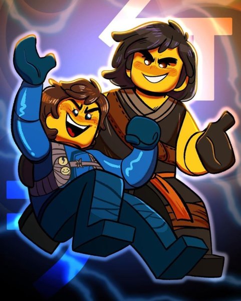 Ниндзяго Коул и Джей