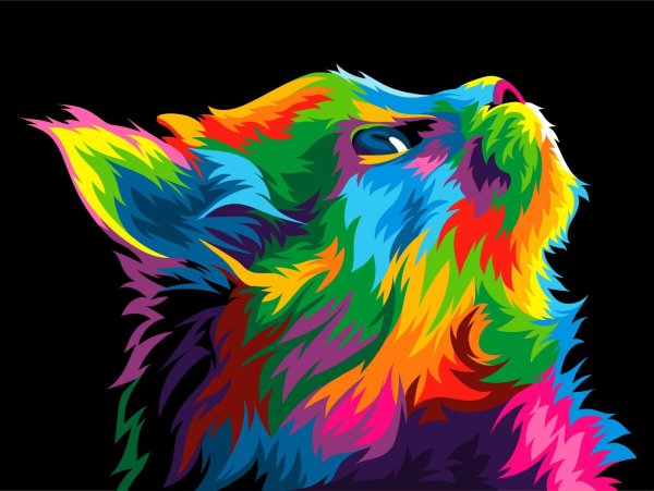 Разноцветные звери