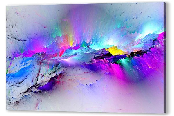 Разноцветная абстракция