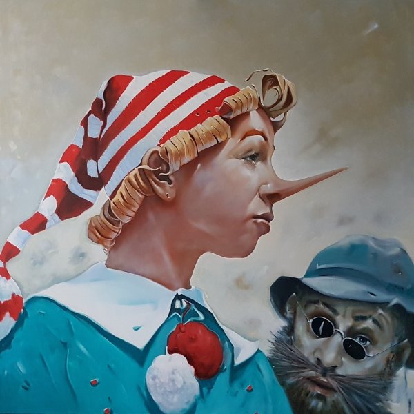 Буратино арт красивый