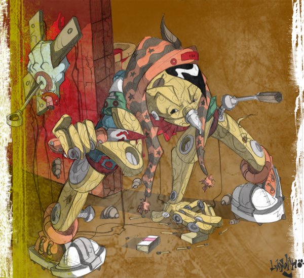 Буратино арт