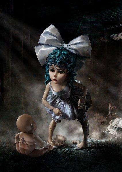 Мальвина и Пьеро арт