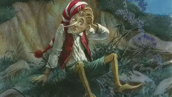 Буратино арт красивый