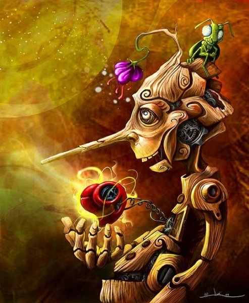 Буратино арт