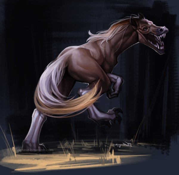 Лошадь монстр