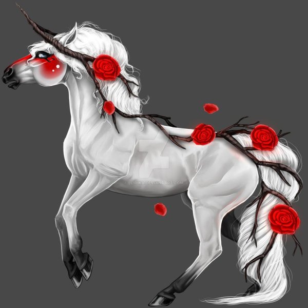 Необычные лошади аниме