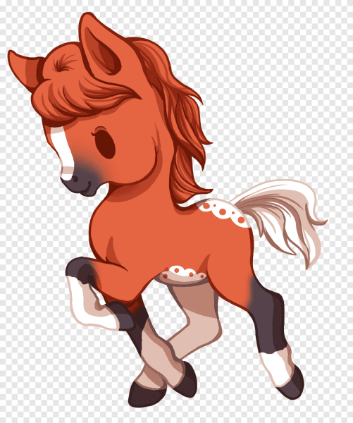 Мультяшные лошадки