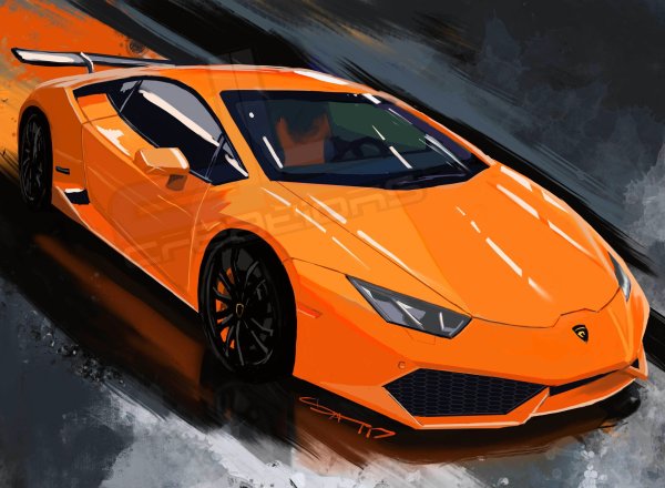 Ламборгини Хуракан аниме