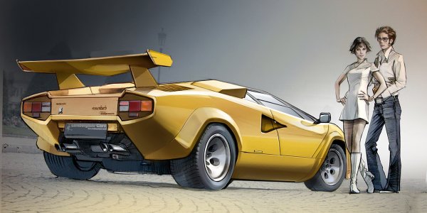 Lamborghini Countach lp500, 1971