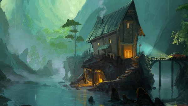 Фэнтези пейзажи на рабочий стол