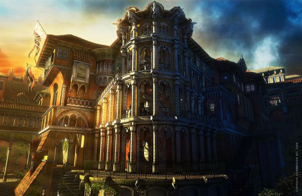 Особняки в стиле фэнтези