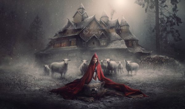 Красная шапочка фэнтези