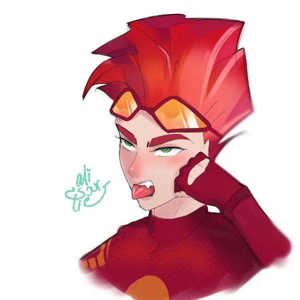 Симка и фаер арт шип