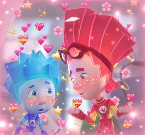 Фиксики Файер и Симка 18