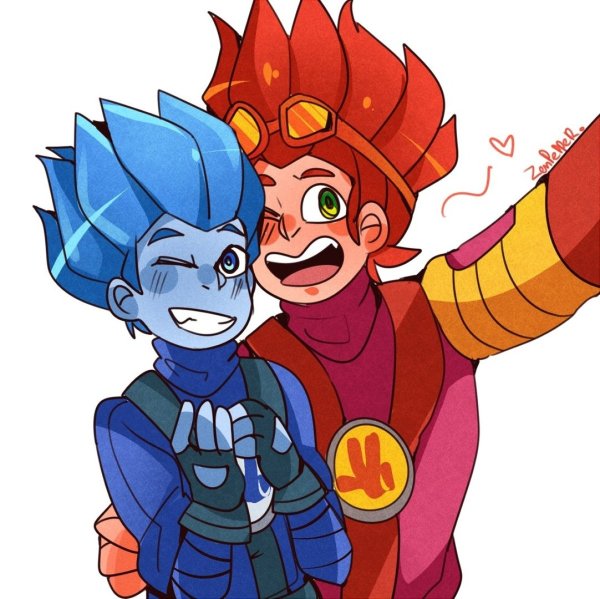 Нолик и фаер шип 18