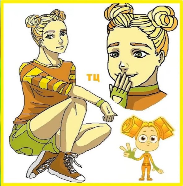 Фиксики Файер хуманизация