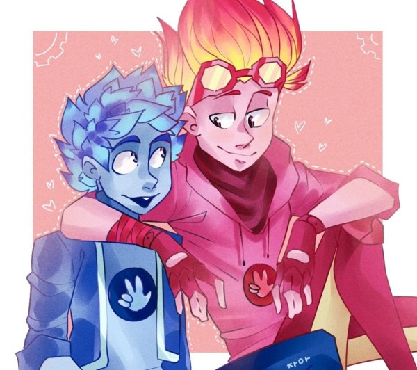 Фаер и Нолик шип арт 18