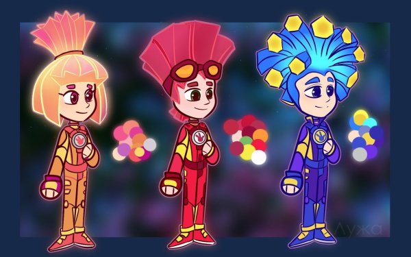 Фиксики Файер и Симка 18