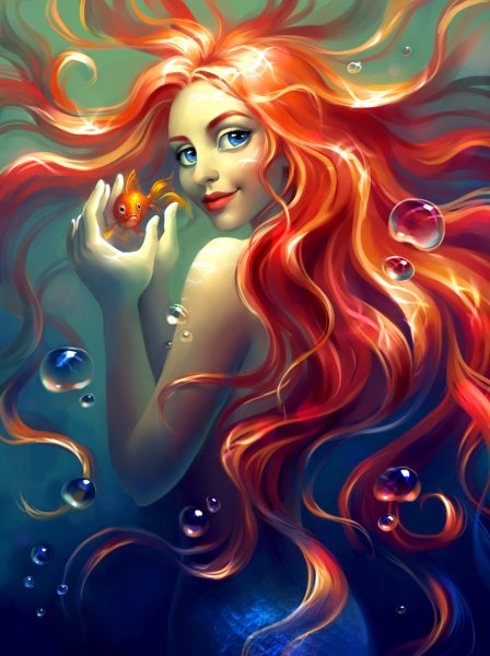 Рыжие принцессы Дисней Ариэль