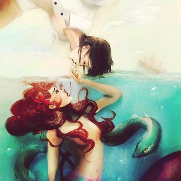 Русалочка Ариэль арт