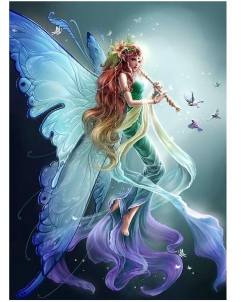 Фейри Сильфы эльфы арт
