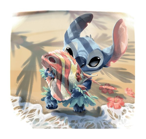 Лило и Стич милые