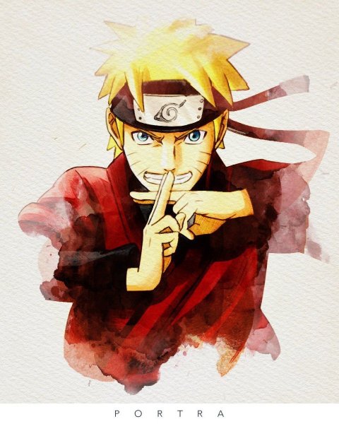 Наруто Узумаки арт