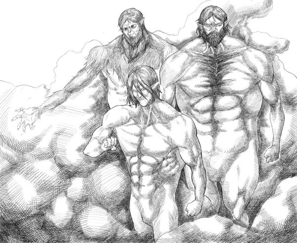 Звероподобный Титан Эрен