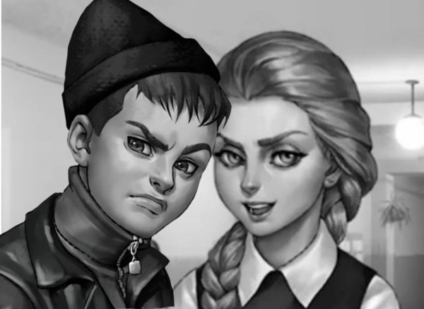 Tiny Bunny Рома и Катя арт