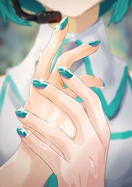 Хатсуне Мику для маникюра