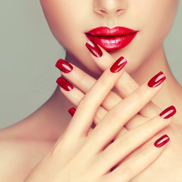 Фон для рекламы маникюра