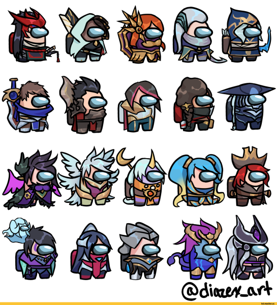 Лига легенд амонг АС