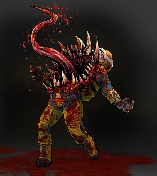 Амонг АС предатель арт