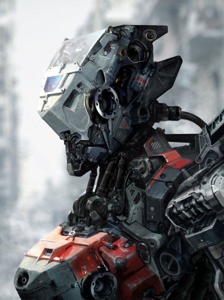 Боевой человекоподобный робот