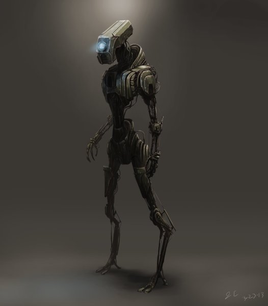 Робот арт человекообразный