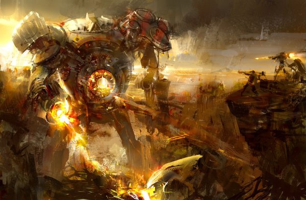 Гигантские боевые роботы