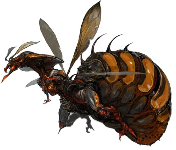 Насекомые концепт арт