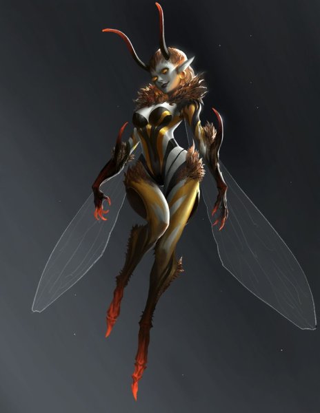 Инсектоиды богомолы Королева