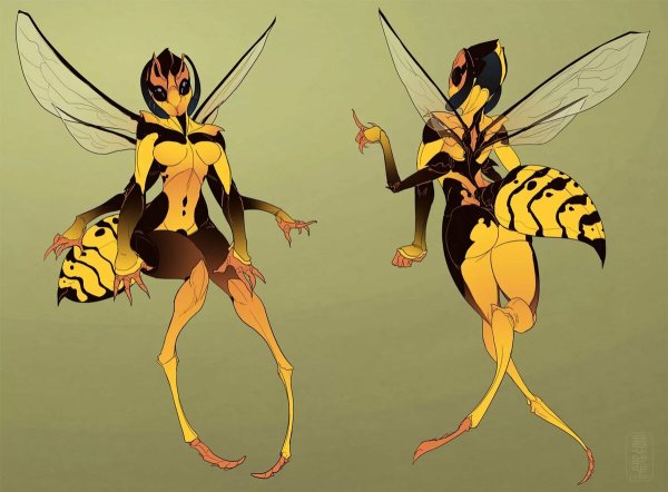 Богомол Monster girl Insectoid