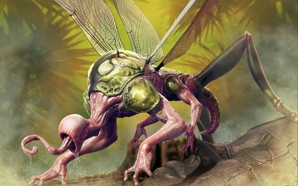 Гигантские насекомые фэнтези