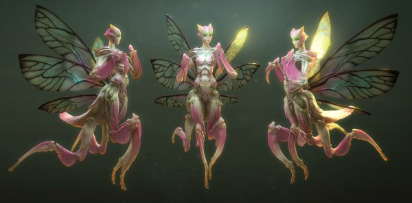 Инсектоиды раса богомолы