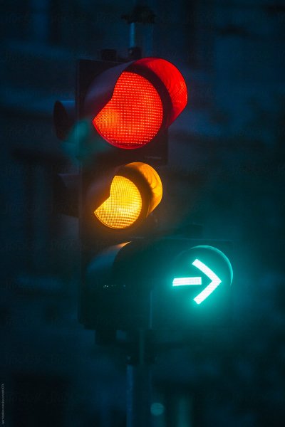 Красивый светофор