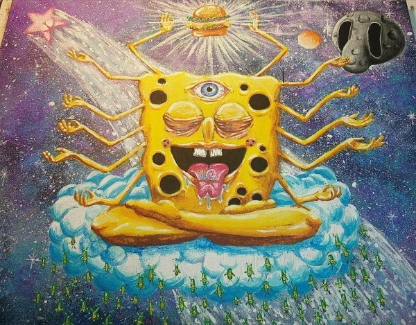 Спанч Боб галлюцинации