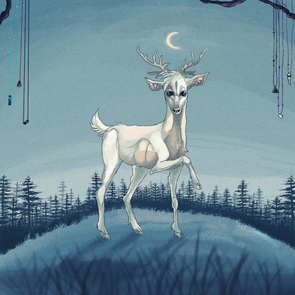 Серебряное копытце Лань