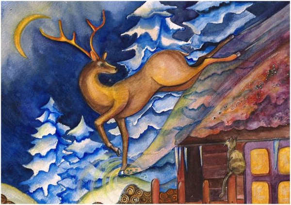 Сказы Бажова серебряное копытце