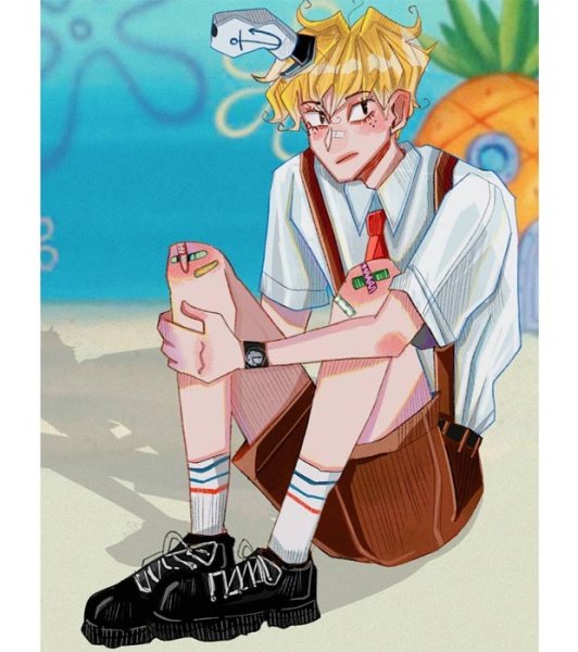 Спанч Боб и Патрик аниме